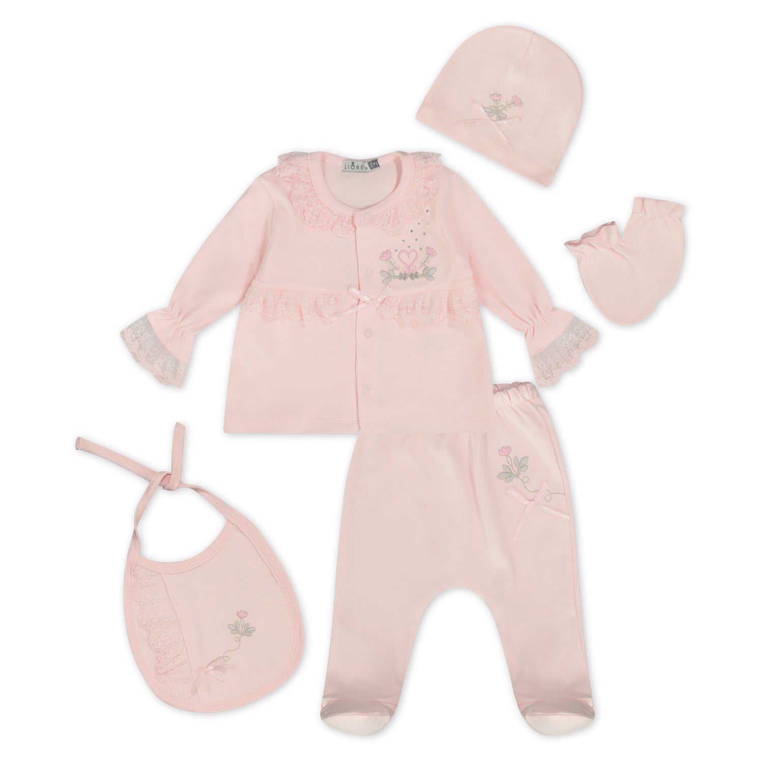 Delicate Lace Floral set