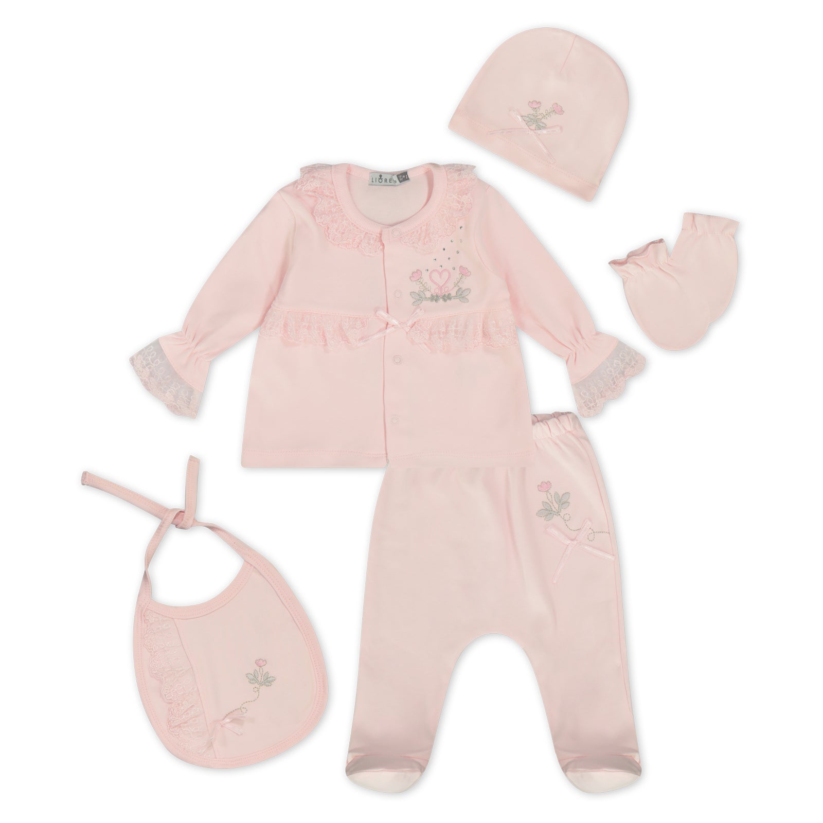 Delicate Lace Floral set