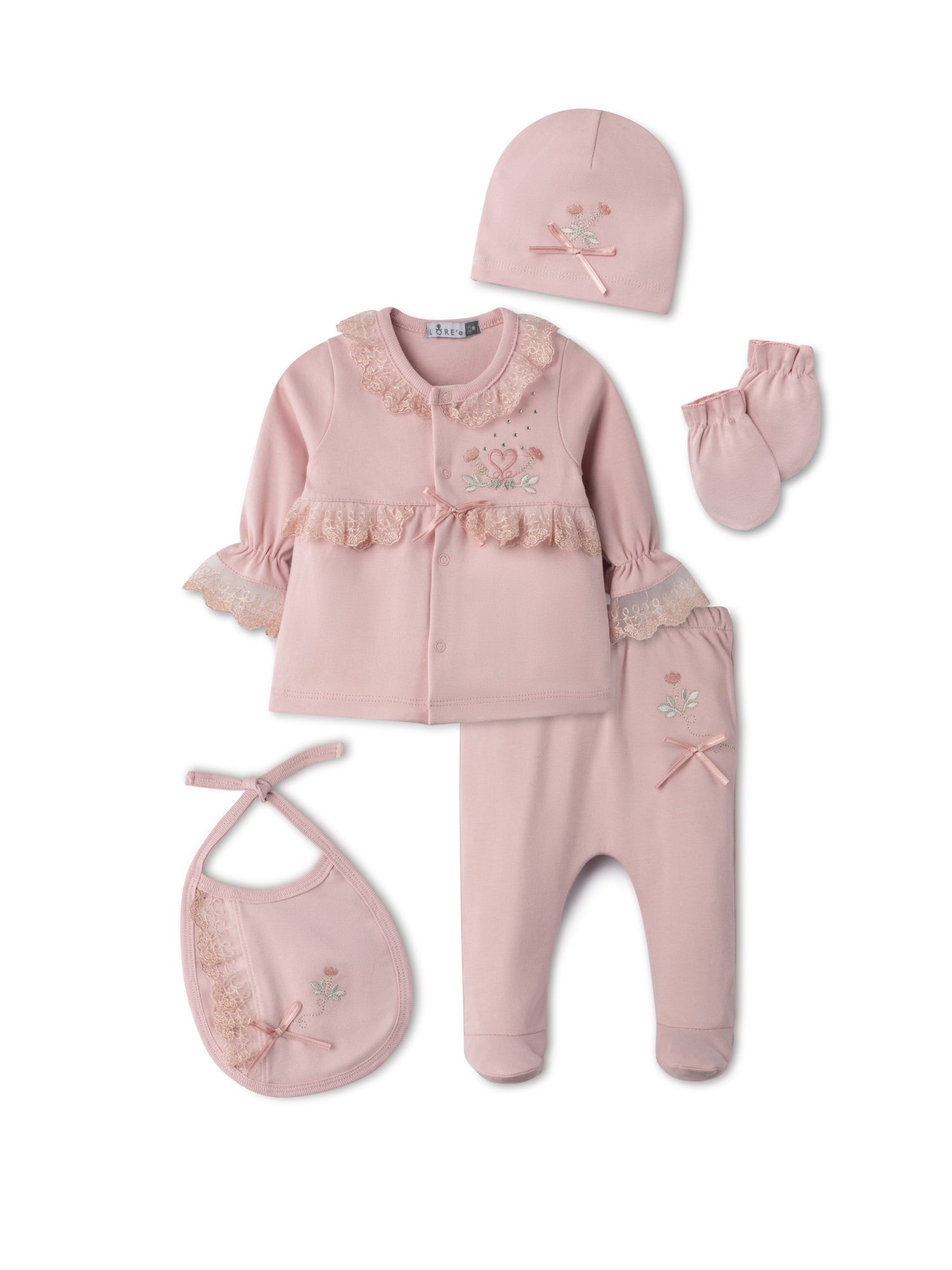 Delicate Lace Floral set