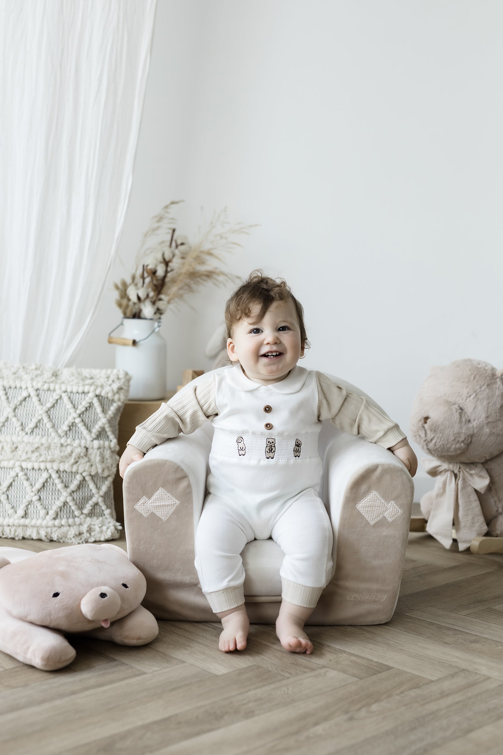 Cuddly Bear Cub Romper