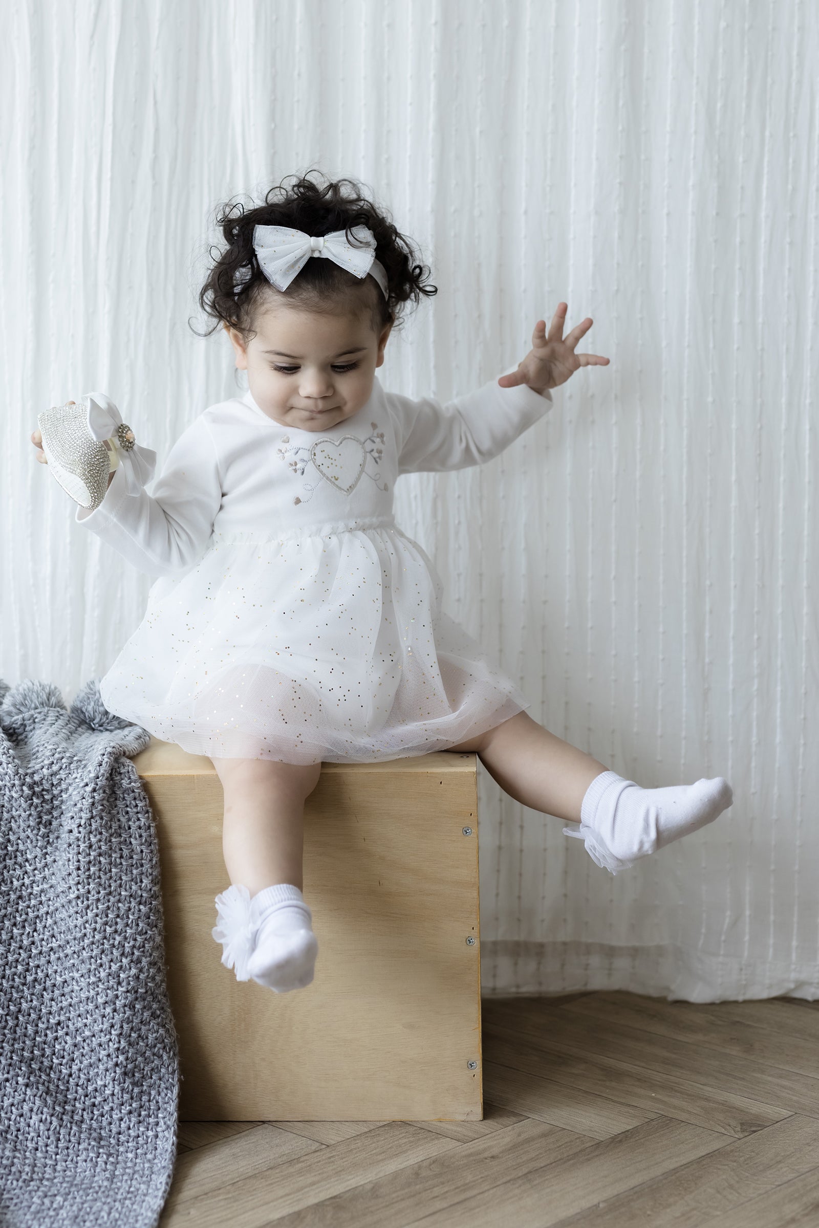 Pretty In Tulle Bodysuit Set