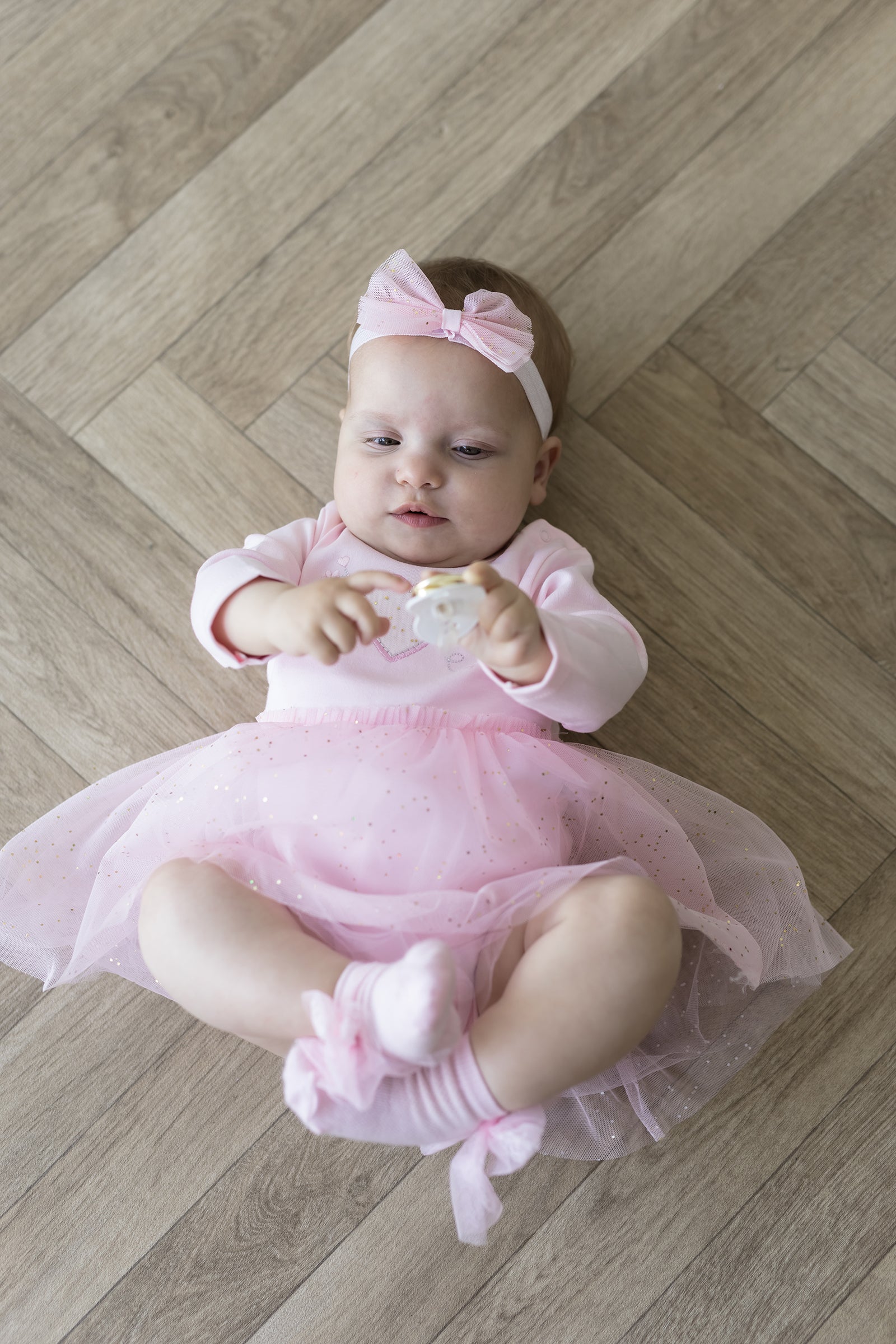 Pretty In Tulle Bodysuit Set
