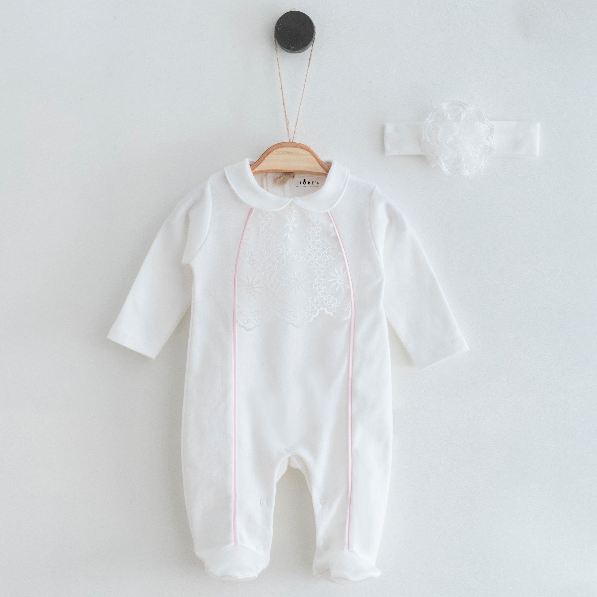 Sweet Rose Onesie Set