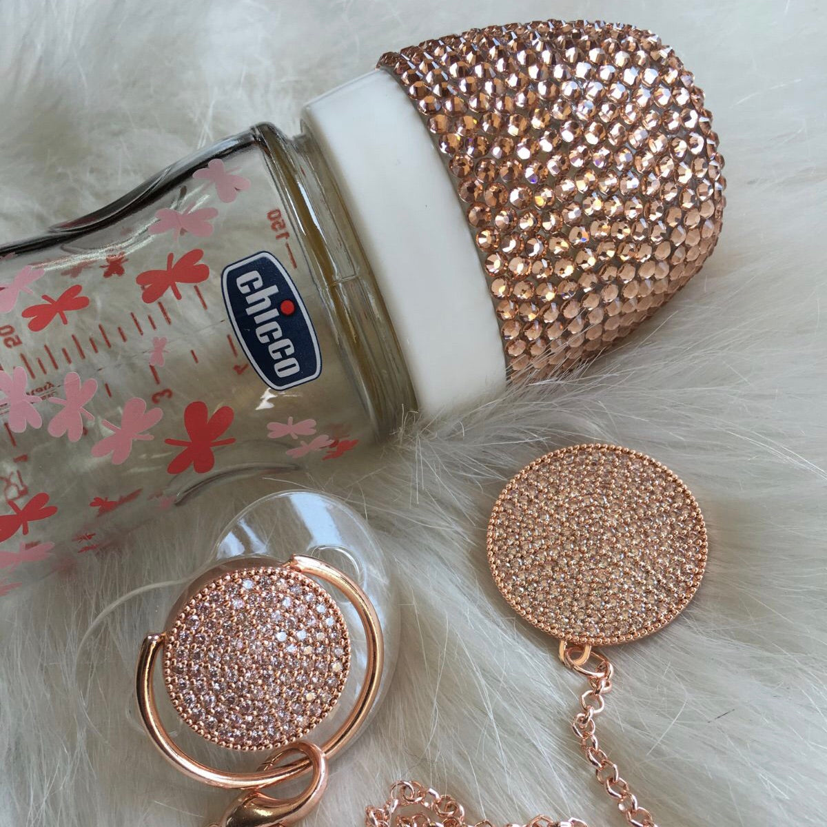 Rose Gold Baby Set