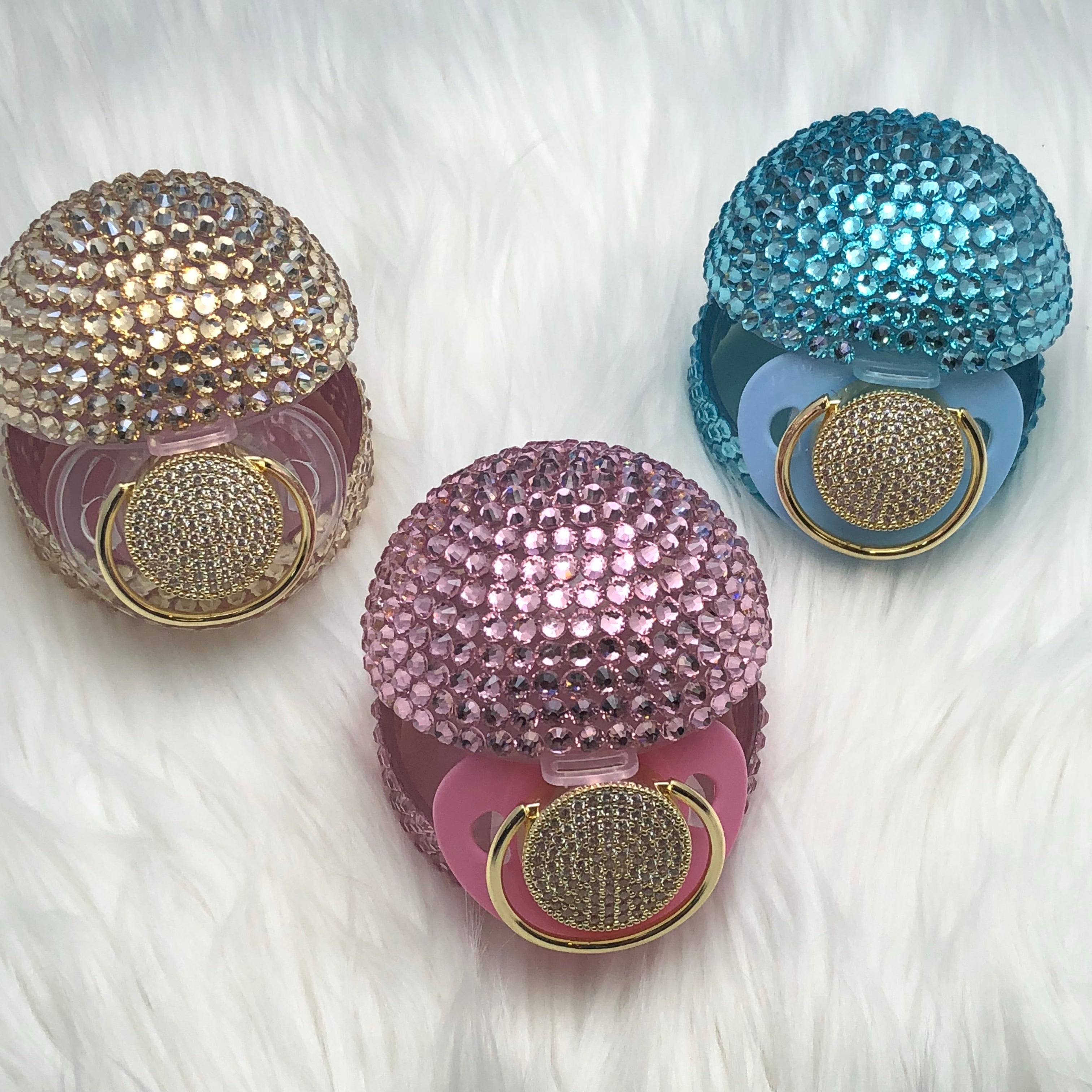 Crystals Binky Case