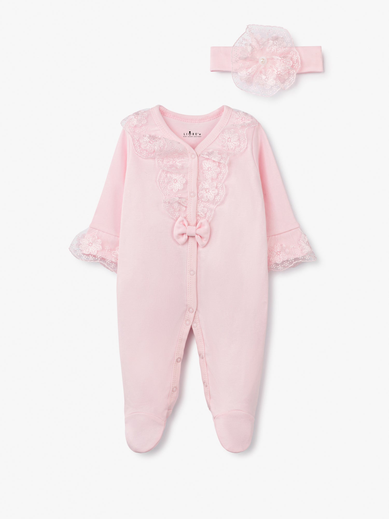 A Lacey Dream Onesie Set