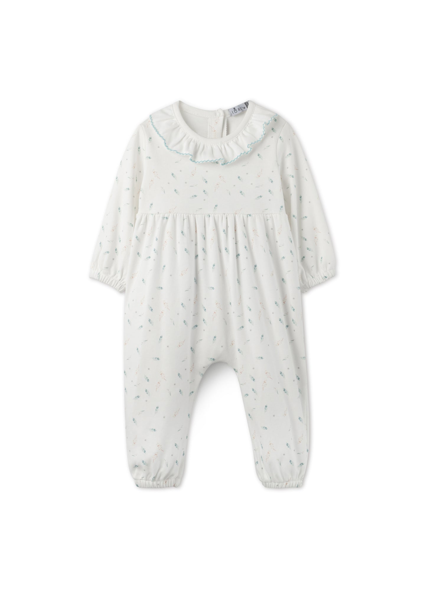 Vintage ruffle onesie pajama