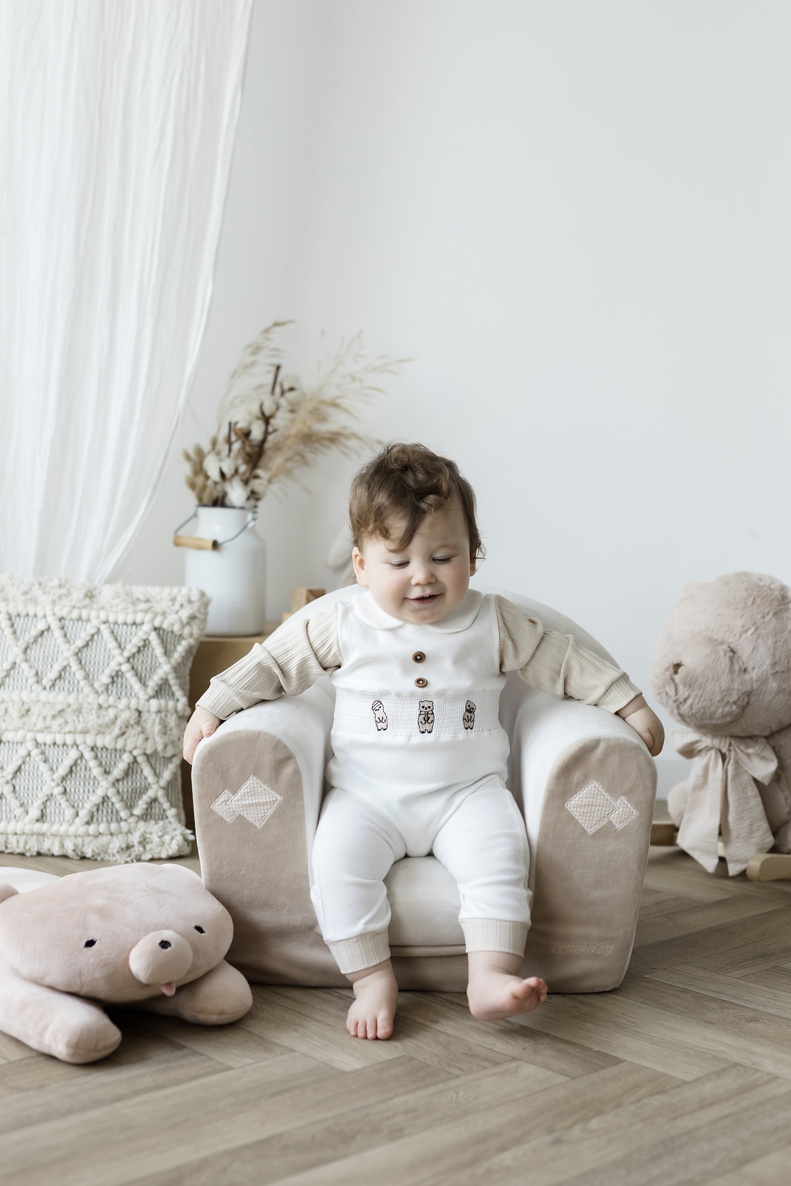 Cuddly Bear Cub Romper