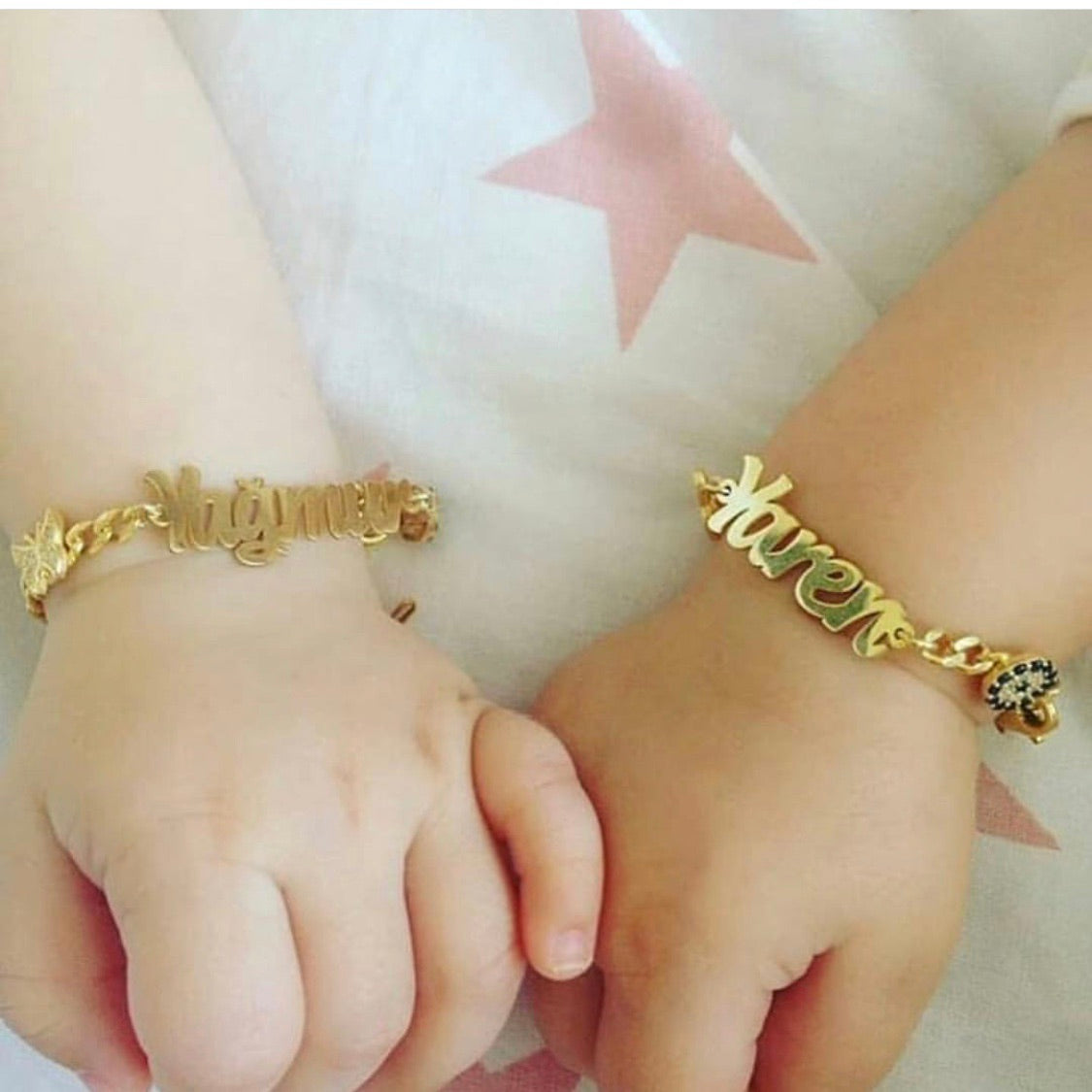 Sheeny Inaaya Gold Name Bracelet | forum.iktva.sa