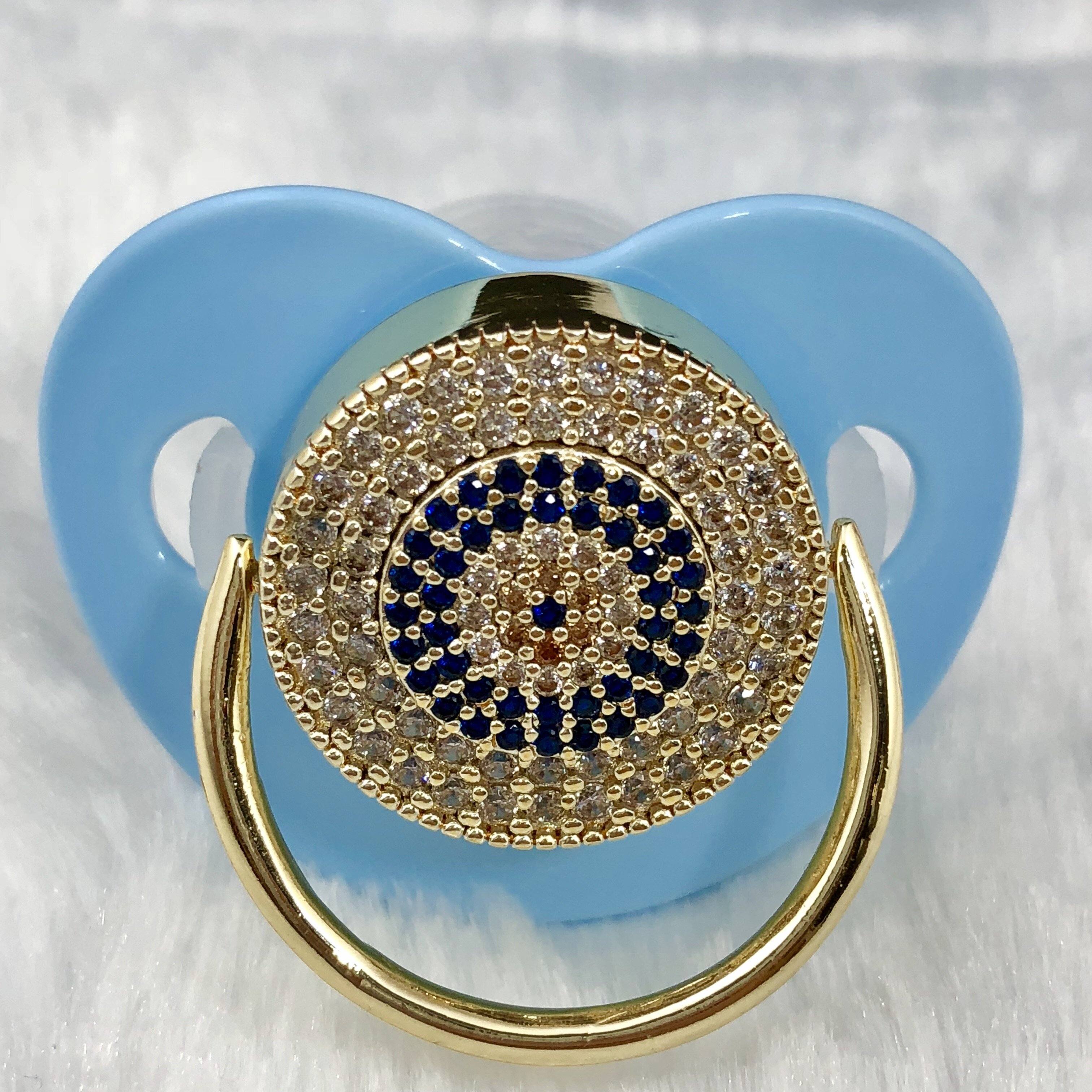 Pacifiers - Round Evil Eye Paci